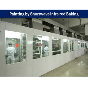 Painting by Shortwave Infra red Baking