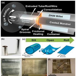 Heat refining before extrusion, tire tube