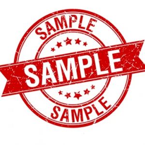 Sample Order