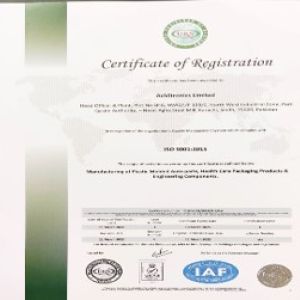 ISO 9001 Certificate